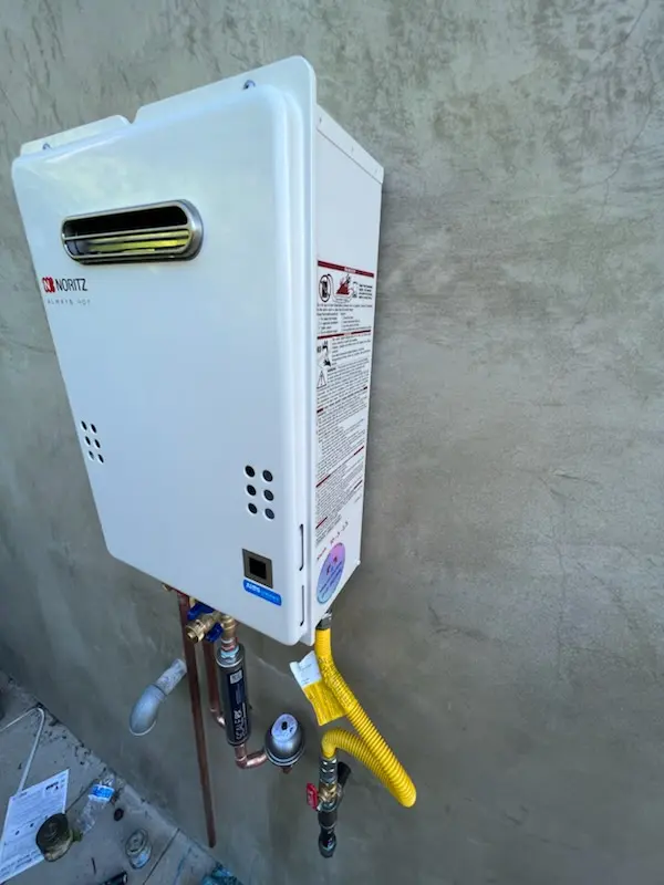 Tankless water heater installation for Mount Allen homes